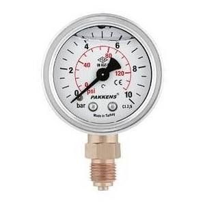 50mm.0/0,6 bar-psi Alt.Bağ.Glis.Cl.2,5 Mano.G1/4"